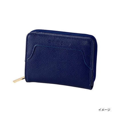 クリオブルー「折財布(ネイビー)」