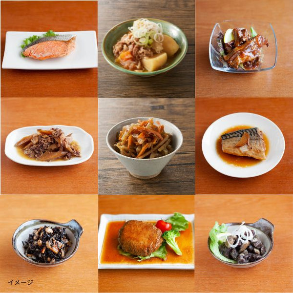 うちのや「訳ありお手軽福袋（サラダチキン8個とおかず7個）」