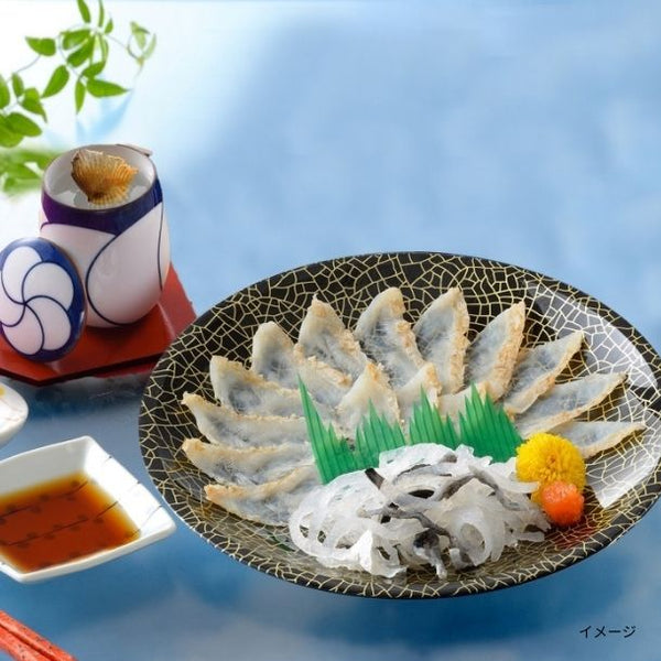 「ふくたたき刺身」