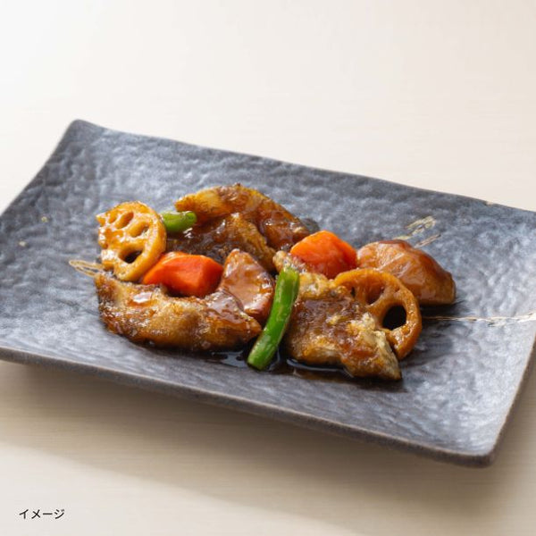 大戸屋「すけそう鱈と野菜の黒酢あん」