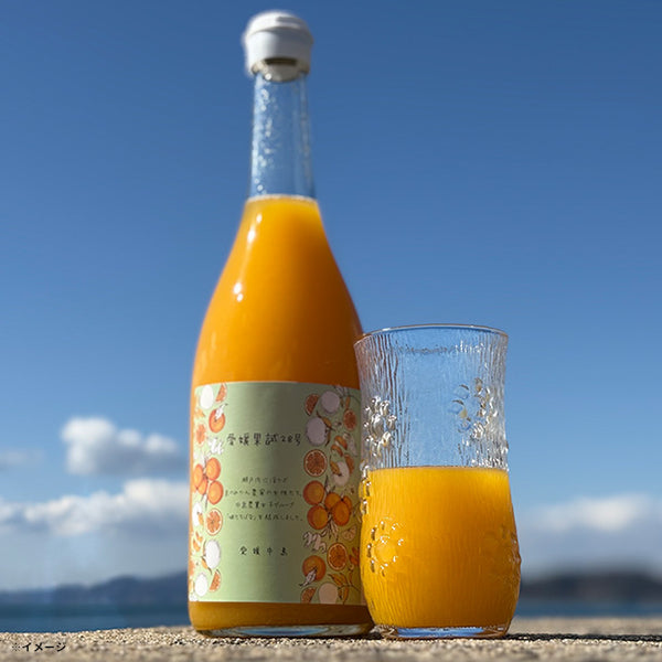 愛媛県産「愛媛果試28号（紅マドンナ）のみを絞ったみかんジュース」720ml×4本【クラチャレふるさとだより】