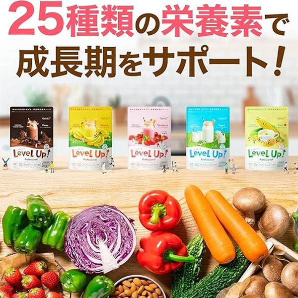 レベルアップ プロフェッショナル「バナナミルク風味（約30杯分）」