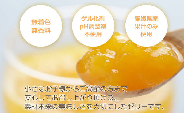愛媛県産「みかんゼリー まどんな」