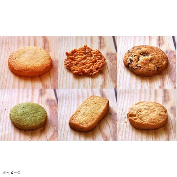 「BOXフラワーとお試しふぞろいクッキー レッド」