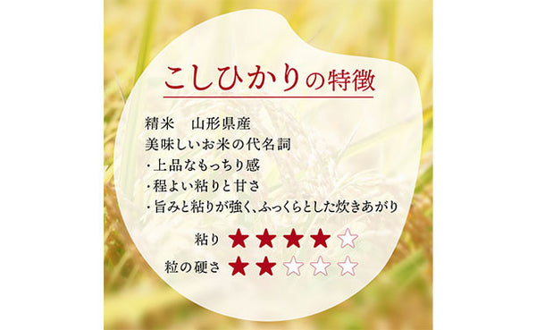 「令和8年産 山形県産 こしひかり」