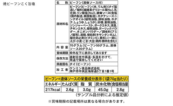 ケンミン食品「ケンミンバラエティーセット1」