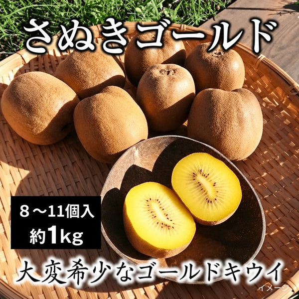 香川県産「秀品 さぬきゴールド キウイ 8～11個入」