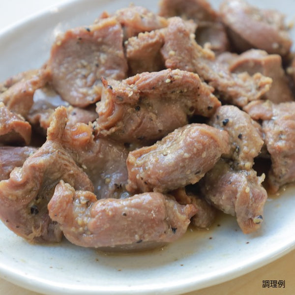 「砂肝の黒胡椒焼き」