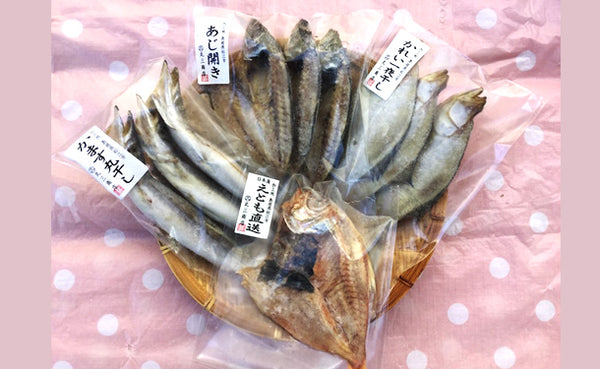「干物8種類2セット＆エテカレイ一夜干し（10～12枚入）」